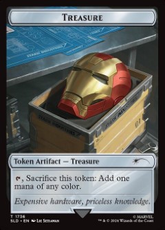 Treasure Token Secret Lair Drop - Marvel's Art